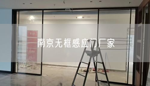 南京无框感应门厂家